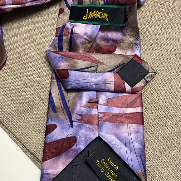 Lot of 3 Jerry García ties 100% silk ties - Picture 12 of 14